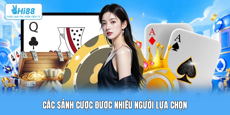 Cách Tham Gia Cá Cược Trực Tuyến: Quy Trình Kỹ Thuật & Quản Trị Rủi Ro Các sảnh cược được nhiều người lựa chọn