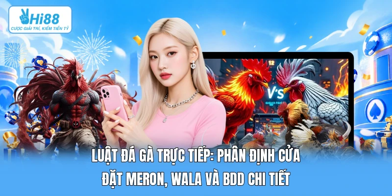Luật Đá Gà Trực Tiếp: Phân Định Cửa Đặt Meron, Wala Và BDD Chi Tiết Luật Đá Gà Trực Tiếp: Phân Định Cửa Đặt Meron, Wala Và BDD Chi Tiết
