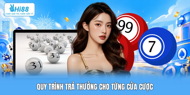 Quy trình trả thưởng cho từng cửa cược