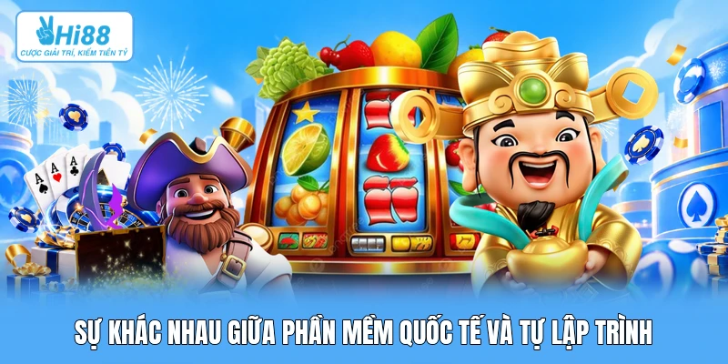 Thuật Toán RNG: Bảo Chứng Minh Bạch & Trọng Tâm Kỹ Thuật Trong Game Nổ Hũ Hi88 Sự khác nhau giữa phần mềm quốc tế và tự lập trình