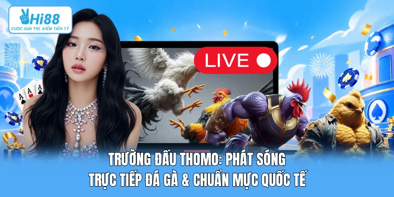 Trường Đấu Thomo: Phát Sóng Trực Tiếp Đá Gà & Chuẩn Mực Quốc Tế Trường Đấu Thomo: Phát Sóng Trực Tiếp Đá Gà & Chuẩn Mực Quốc Tế