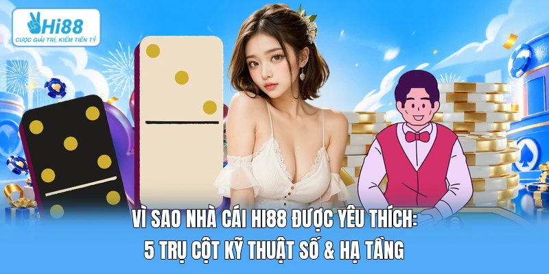 Vì Sao Nhà Cái Hi88 Được Yêu Thích: 5 Trụ Cột Kỹ Thuật Số & Hạ Tầng Vì Sao Nhà Cái Hi88 Được Yêu Thích: 5 Trụ Cột Kỹ Thuật Số & Hạ Tầng